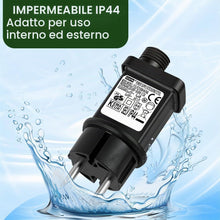 Carica l'immagine nel visualizzatore di Gallery, URAQT 31V 6W Spina Trasformatore, IP44 Trasformatore LED Adattatore Alimentatore, Driver LED a Bassa Tensione, 8 modalit