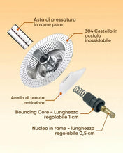 Carica l'immagine nel visualizzatore di Gallery, Tappo lavandino cucina e filtro lavandino combinato, 3 in 1 tappo lavello cucina in acciaio inox e filtro lavandino cuci
