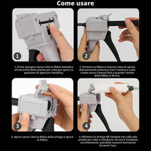 Carica l'immagine nel visualizzatore di Gallery, Pistola per Colla Epossidica,Erogatore Epossidice per Pistole,Pistola Erogatrice Pistole Applicatrici Manuali,Adatto per