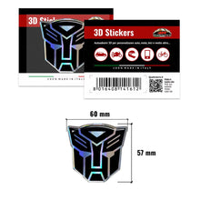Carica l'immagine nel visualizzatore di Gallery, Quattroerre 14161 Sticker Adesivo 3D Transformer