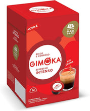 Carica l'immagine nel visualizzatore di Gallery, Gimoka - Compatibile Per Lavazza - A Modo Mio - 144 Capsule - Gusto INTENSO - Intensità 12 - Made In Italy