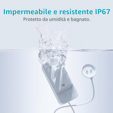 Carica l'immagine nel visualizzatore di Gallery, SwitchBot Rilevatore Perdite Acqua WiFi, Sensore Acqua con Cavo 1m