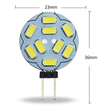 Carica l'immagine nel visualizzatore di Gallery, Lampadine Pocketmant Dimmable G4 LED, 20W di ricambio per lampada alogena, lampadine DC 12V 200LM G4 LED, confezione da 