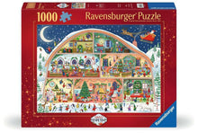 Carica l'immagine nel visualizzatore di Gallery, Ravensburger - Puzzle 1000 Pezzi Il Laboratorio di Babbo Natale | Puzzle Per Adulti | Per Tutta La Famiglia | Con Una Misura Di 70x50 Cm | Regalo Adulti | Regali Natale