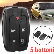 Carica l'immagine nel visualizzatore di Gallery, Guscio Chiave Auto Per LAND R0VER FREELANDER 2, 5 Pulsanti Con Lama