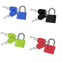 Carica l'immagine nel visualizzatore di Gallery, Lucchetto per Valigia,Lucchetti per Valigie con Chiavi,4Pezzi Mini Lucchetto a Chiave,Lucchetti Armadietto,Lucchetti Val