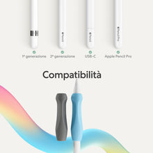 Carica l'immagine nel visualizzatore di Gallery, Paperlike® Pencil Grips per Apple Pencil 1ª &amp; 2ª Generazione, USB-C &amp; PRO