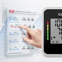 Carica l'immagine nel visualizzatore di Gallery, CAZON Misuratore di Pressione Sanguigna, Digitale Automatico da Braccio per uso domestico Misuratore di frequenza cardiaca