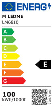 Carica l'immagine nel visualizzatore di Gallery, M Ledme - Faretto Proiettore Led Napoli Plus 100W, 12.000 lumen, IP65 dimmerabile, Colore Luce Fredda (6000 k), illumina