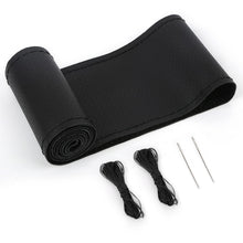Carica l'immagine nel visualizzatore di Gallery, ZATOOTO DIY Copri Volante per Auto Camion Protezione 44-46cm Con Ago, Nero