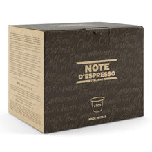 Carica l'immagine nel visualizzatore di Gallery, Note D'Espresso Caffè Qualità Oro, Capsule Compatibili con Sistema NESPRESSO, 100 Caps