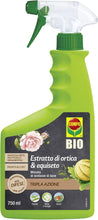 Carica l&#39;immagine nel visualizzatore di Gallery, COMPO Tripla Azione PFnPO, Insetticida-Fungicida-Acaricida pronto all&#39;uso, Per Piante Ornamentali e da Fiore di Tipo Arbustivo ed Erbaceo, 750 ml