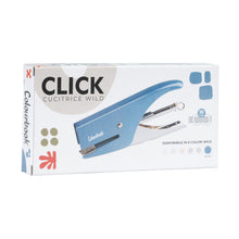 Carica l'immagine nel visualizzatore di Gallery, Colourbook Kit Cucitrice a Pinza Ufficio con Punti 6/4 Azzurro Avion