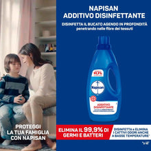 Carica l'immagine nel visualizzatore di Gallery, Napisan Additivo Disinfettante Lavatrice, 8 Confezioni da 1 Litro di Additivo Liquido per Lavatrice, Contro i Batteri e 