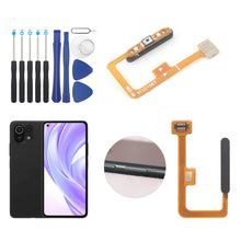 Carica l'immagine nel visualizzatore di Gallery, RongZy Fingerprint Sensor Flex Cavo per Xiaomi Mi 11 Lite 4G/5G Tasto Home Lettore Impronta Power Flex Cable Sensore di 