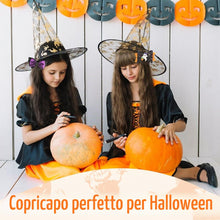 Carica l'immagine nel visualizzatore di Gallery, 4Pcs Fermagli per Capelli Halloween Fiocco Glitter Clip Ragno Fantasma Fermaglio per Bambini Accessori per Capelli Festa