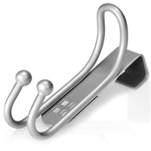 Carica l'immagine nel visualizzatore di Gallery, com-four® 4x Ganci per Porte, Ganci Appendiabiti Doppi con Protezione