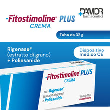 Carica l'immagine nel visualizzatore di Gallery, DAMOR Fitostimoline Plus – Crema con Rigenase e Poliesanide, 32 g