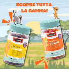 Carica l'immagine nel visualizzatore di Gallery, SWISSE Junior Multivit Gummy - Multivitaminico Bambini con Vitamina D per Supporto Crescita e Sviluppo Osseo, 50 Gommose