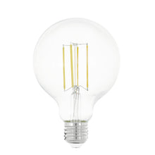Carica l'immagine nel visualizzatore di Gallery, EGLO E27 LED, lampadina a globo classica, fonte di luce per illuminazione