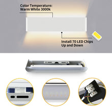 Carica l'immagine nel visualizzatore di Gallery, Lureshine Applique da Parete Interno 16W 40CM Su e Giù Applique