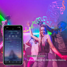 Carica l'immagine nel visualizzatore di Gallery, Striscia LED 30 Metri,Strisce Led RGB con Bluetooth APP e Telecomando,Musica Sincronizza,Modalità Temporizzazione,la Ada