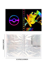 Carica l&#39;immagine nel visualizzatore di Gallery, Raccoglitore di carte, Album di carte, Porta carte a 4 tasche, Album e custodie per giochi di carte collezionabili, Capacità 240 carte SRDT-5