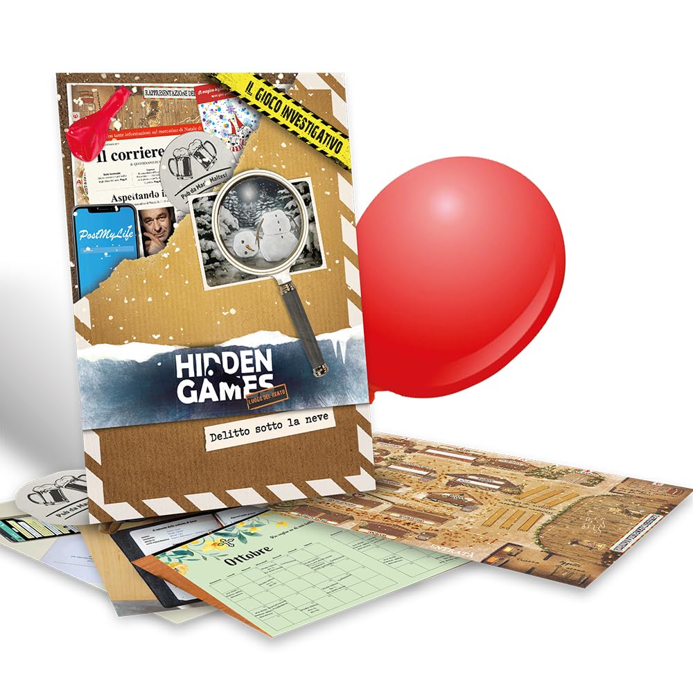 Hidden Games Hangover Express – Gioco Interattivo Del Crimine In Tedesco – Gioco Da Detective E Fuga