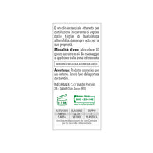 Carica l'immagine nel visualizzatore di Gallery, Naturando Tea Tree Oil 10 ML Puro Olio 100% di Melaleuca Alternifolia