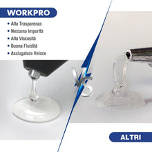 Carica l'immagine nel visualizzatore di Gallery, WORKPRO 100 Bastoncini di Colla Calda 200 x 11 mm