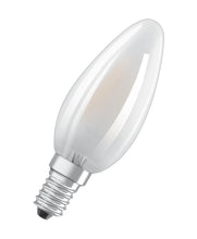 Carica l'immagine nel visualizzatore di Gallery, OSRAM Base Classic LED B40 4 W 827 aspetto satinato E14