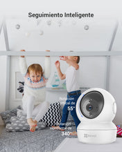 Carica l'immagine nel visualizzatore di Gallery, EZVIZ C6N Indoor WiFi Surveillance Camera 360°, 1080P Baby/Pet Surveillance Camera, Night Vision, Two-Way Audio, Motion 