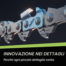 Carica l'immagine nel visualizzatore di Gallery, 3 tallox Catene per motosega 3/8" 1,1 mm 44 maglie guida 30 cm compatibile con Stihl