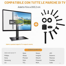 Carica l'immagine nel visualizzatore di Gallery, flintronic 68Pz Viti di Montaggio TVs, M4/M5/M6/M8/rondelle/distanziali, Kit Hardware di Montaggio TV Universale, per TV