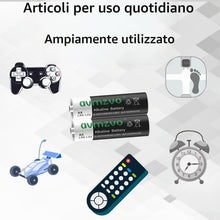 Carica l'immagine nel visualizzatore di Gallery, batterie AA 80 pezzi, LR6 batteria alcalina 1,5 V, a lunga durata, potente, può essere utilizzata per giocattoli, svegli