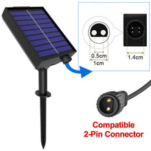 Carica l'immagine nel visualizzatore di Gallery, 1200mAh Pannello Solare per Catena Luminosa