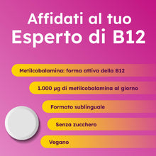 Carica l'immagine nel visualizzatore di Gallery, Supradyn Expert Vitamina B12 1000 µg, Integratore Stanchezza, 90 Compresse