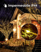 Carica l'immagine nel visualizzatore di Gallery, BESCOST Catena Luminosa Esterno 50 Metri 500 Led con Telecomando Luci Natale Esterno Luci da Esterno Impermeabile IP44 Lucine Led Decorative 8 Modalità per Giardino Albero Natale Festa