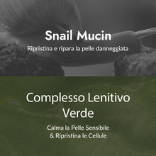 Carica l'immagine nel visualizzatore di Gallery, [Mizon] Crema riparatrice a la bava di lumaca (75 g), crema idratante per il viso con estratto di mucina di lumaca, cosm