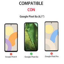 Carica l'immagine nel visualizzatore di Gallery, UNO' - Pellicola proteggi schermo in vetro temperato per Google Pixel 8a (6,1"), ultra resistente, durezza 9H, antigraff