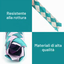 Carica l'immagine nel visualizzatore di Gallery, 20 pezzi Colori Assortiti per Feste di Compleanno Petardi Miniciccioli Chinese Finger Traps di Legno Cattura delle Dita 