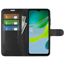 Carica l'immagine nel visualizzatore di Gallery, Cover per Motorola Moto E13, Custodia a Libro Portafoglio in Pelle PU e Silione Morbido con Porta Carte, Magnetica e Sup