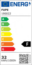 Carica l'immagine nel visualizzatore di Gallery, FUPE 3 Temperature Plafoniera LED Soffitto 32W Lampada da Soffitto, 3000K/4000K/6500K Ø40cm 3200lm con Gancio di Sicurez