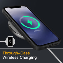 Carica l'immagine nel visualizzatore di Gallery, JETech Cover Opaca per iPhone 12/12 Pro, Nero