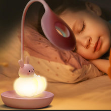 Carica l'immagine nel visualizzatore di Gallery, Lampada da Scrivania Bambina, Led Lampada da Tavolo 5 Luminosità 3 Modalità, Lampada Lettura Bambini Ricaricabile, Luce 