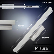 Carica l'immagine nel visualizzatore di Gallery, LED ATOMANT Applique LED Cromado Bagno 40cm 10W Bianco Freddo 1000lm