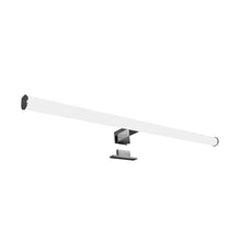 Carica l'immagine nel visualizzatore di Gallery, Lampada per specchio a LED 600 mm Lampada a sospensione 230V Lampada Bagno cromata, selezione: 600 mm, bianco neutro