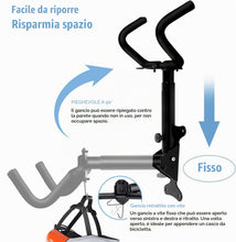 Carica l'immagine nel visualizzatore di Gallery, Portabici da Muro, Capacità di Carico 22 Chilogrammi, Supporto Bici da Muro Realizzato in Metallo Robusto, Appendi Bici 