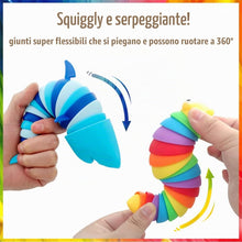 Carica l'immagine nel visualizzatore di Gallery, Giocattolo di decompressione per bruco oceano, squalo, giocattolo di decompressione, divertente, autismo, ADHD, giocatto