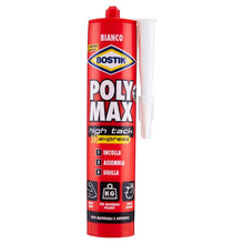 Carica l'immagine nel visualizzatore di Gallery, Bostik Poly Max High Tack Express D6118, Colla Di Montaggio E Sigillante Universale, Bianco, 440 gr, 6.8 X 4.9 X 23.1 Cm
